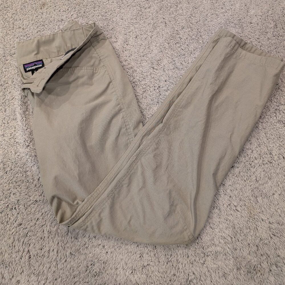 Patagonia Venga Rock Pants Womens 10 Organic Cotton  Gorpcore Climbing Hiking